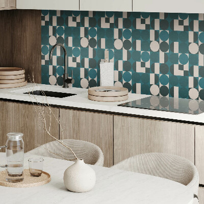 Pvc fliesen Geometrische Muster mit verschiedenen Formen