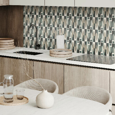 Pvc fliesen Geometrie im abstrakten Stil