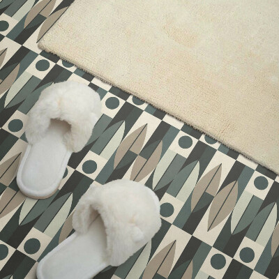 Pvc fliesen Geometrie im abstrakten Stil