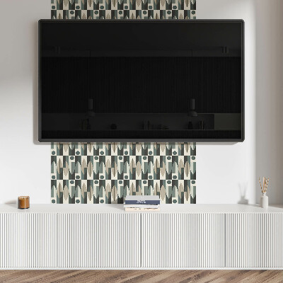 Pvc fliesen Geometrie im abstrakten Stil