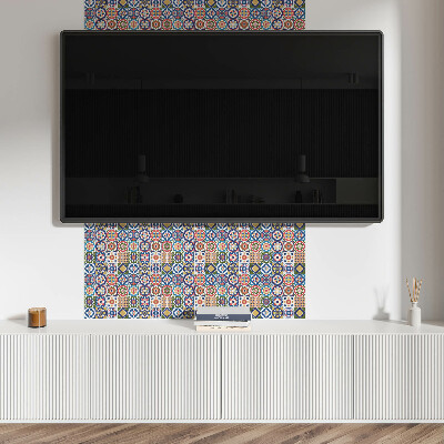 Vinyl fliesen Kreative quadratische Mosaikmuster