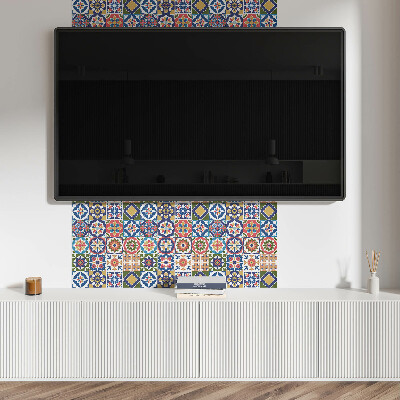 Vinyl fliesen Kreative quadratische Mosaikmuster