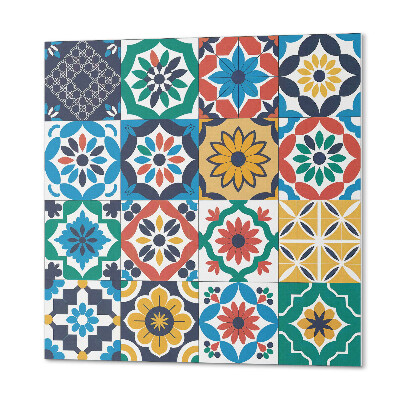 Pvc fliesen Die Geometrie von Mosaiken in einer harmonisierten Komposition
