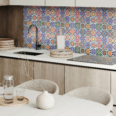 Vinyl fliesen selbstklebend Mosaikmuster in Linien