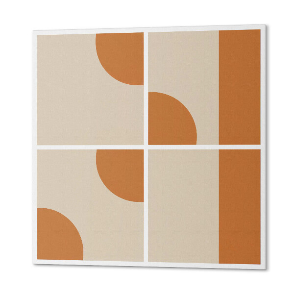 Pvc fliesen Geometrische Motive im abstrakten Stil