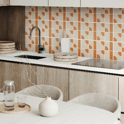 Pvc fliesen Geometrische Motive im abstrakten Stil