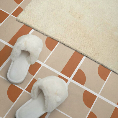 Pvc fliesen Geometrische Motive im abstrakten Stil