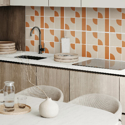 Pvc fliesen Geometrische Motive im abstrakten Stil