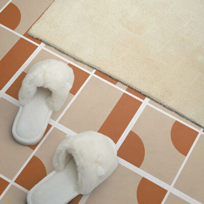 Pvc fliesen Geometrische Motive im abstrakten Stil