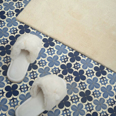 Pvc fliesen Geometrisches Blumenmuster