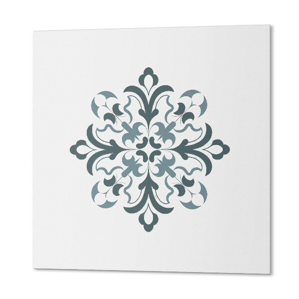 Vinyl fliesen Symmetrisches Blumenmuster