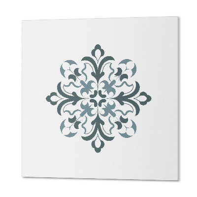 Vinyl fliesen Symmetrisches Blumenmuster