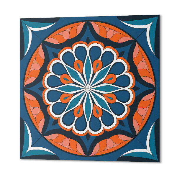 Pvc fliesen Blattmandala-Stil