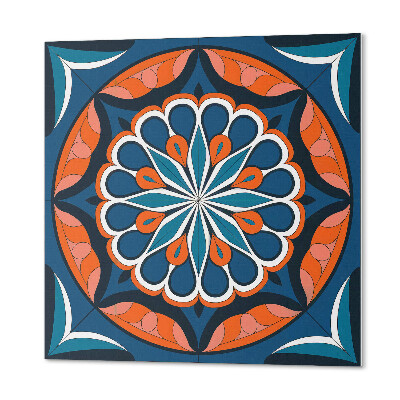 Pvc fliesen Blattmandala-Stil