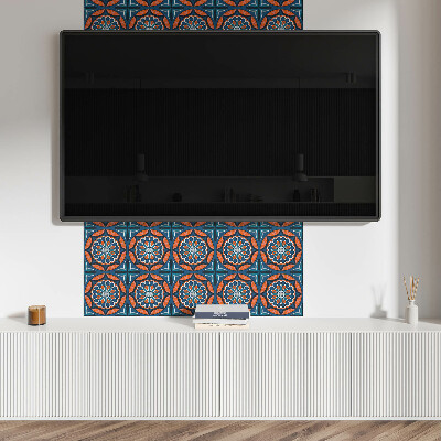 Pvc fliesen Blattmandala-Stil