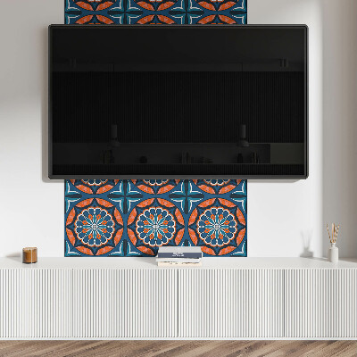 Pvc fliesen Blattmandala-Stil