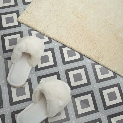 Pvc fliesen Rautenmuster im geometrischen Stil