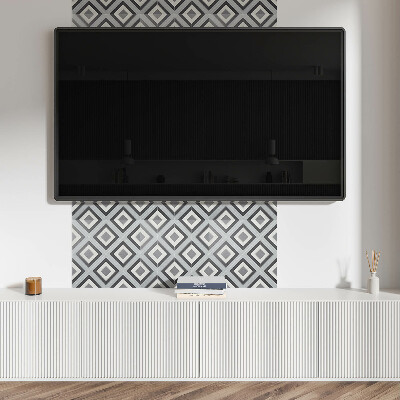 Pvc fliesen Rautenmuster im geometrischen Stil