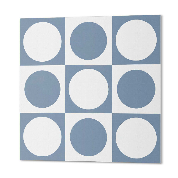 Vinyl fliesen selbstklebend Mesh-Kreise im geometrischen Stil