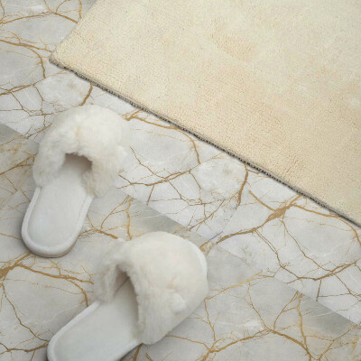 Vinyl fliesen selbstklebend Styling mit elegantem Marmormuster