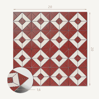 Pvc fliesen Abstrakte Formen in der Geometrie