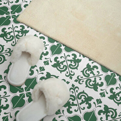Pvc fliesen Ornamentale Pflanzenmuster im klassischen Stil