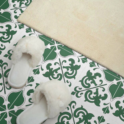 Pvc fliesen Ornamentale Pflanzenmuster im klassischen Stil