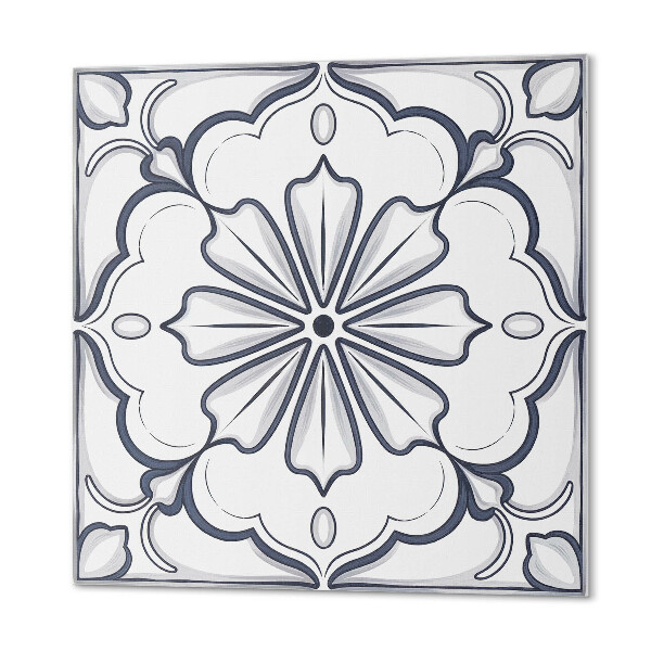 Pvc fliesen Blumenmuster auf der Fliese