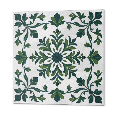 Vinyl fliesen Ornamente mit Pflanzenmotiv
