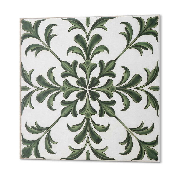 Pvc fliesen Blumenmotiv auf der Fliese