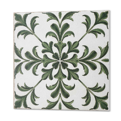 Pvc fliesen Blumenmotiv auf der Fliese