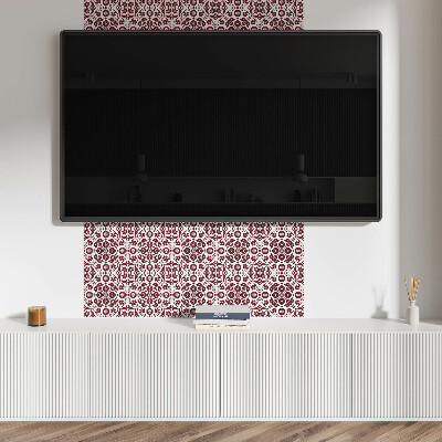 Pvc fliesen Florales Motiv mit ornamentalen Akzenten