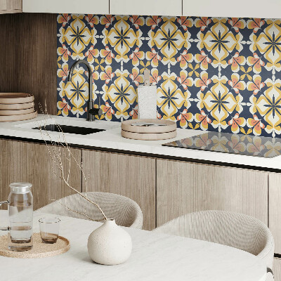 Vinyl fliesen Geometrie im floralen Stil