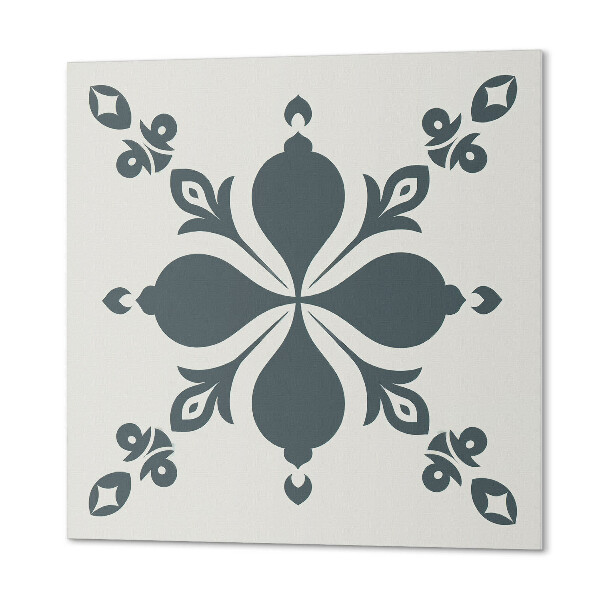 Vinyl fliesen selbstklebend Ornamentales Blattmuster