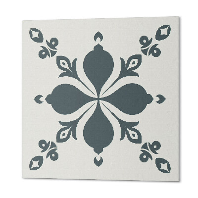 Vinyl fliesen selbstklebend Ornamentales Blattmuster