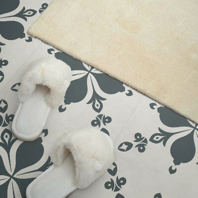 Vinyl fliesen selbstklebend Ornamentales Blattmuster