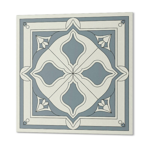 Pvc fliesen Blumenmuster auf Fliesen