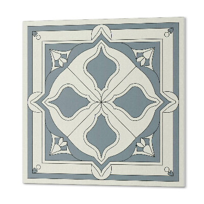 Pvc fliesen Blumenmuster auf Fliesen