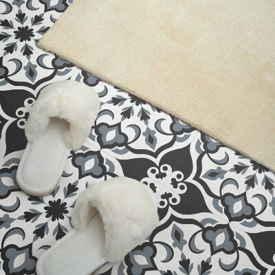Pvc fliesen Ornamentales Blumenmuster