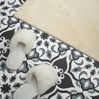 Pvc fliesen Ornamentales Blumenmuster