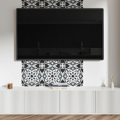 Pvc fliesen Ornamentales Blumenmuster