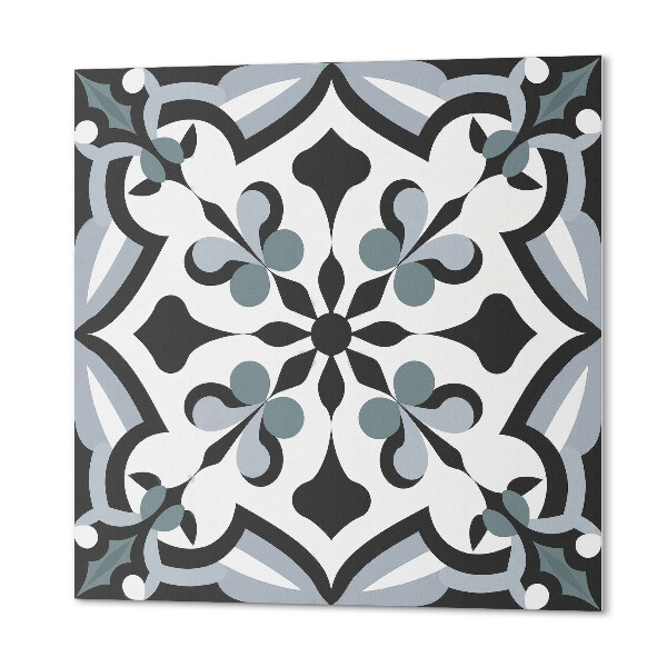 Vinyl fliesen selbstklebend Exquisites Pflanzendesign