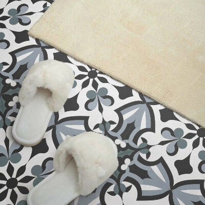 Vinyl fliesen selbstklebend Exquisites Pflanzendesign