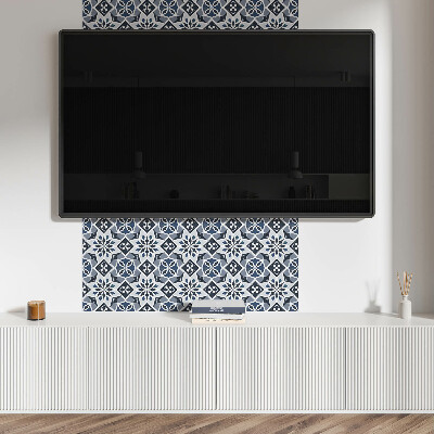 Vinyl fliesen Ein geometrisches Blumenmuster