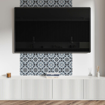 Pvc fliesen Geometrie in harmonischen Formen