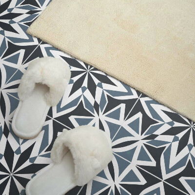 Pvc fliesen Geometrie in harmonischen Formen