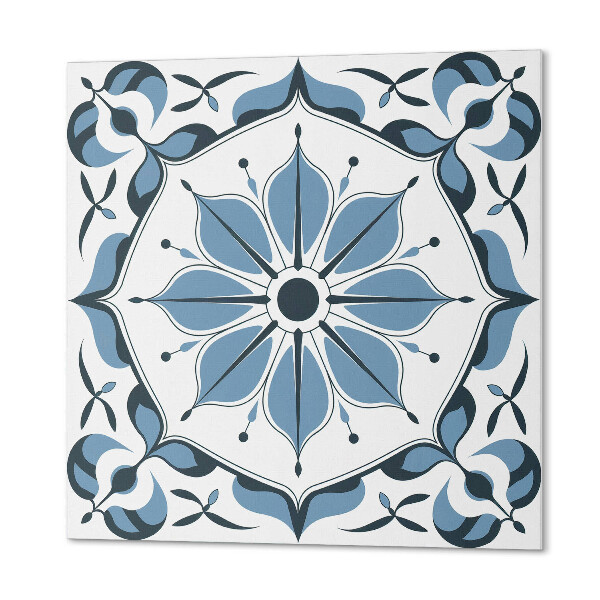 Pvc fliesen Blumenprint mit raffinierten Akzenten