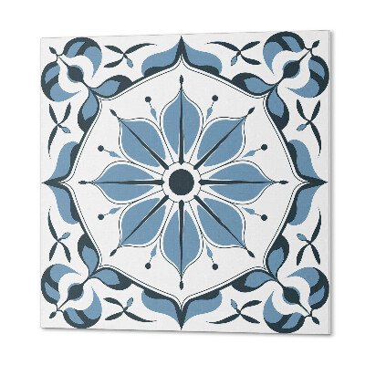 Pvc fliesen Blumenprint mit raffinierten Akzenten