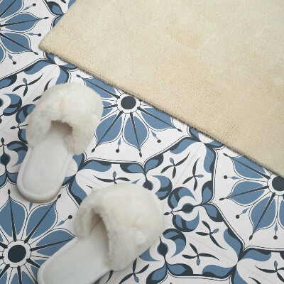 Pvc fliesen Blumenprint mit raffinierten Akzenten