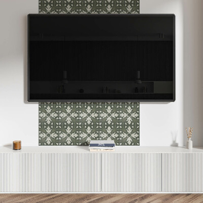 Pvc fliesen Blumenmuster auf Keramik
